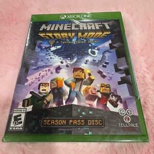 Minecraft: Story Mode - A Telltale Game Series - Season pass Disc 
( Xbox One)